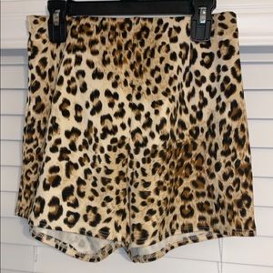 Leopard Boutique shorts